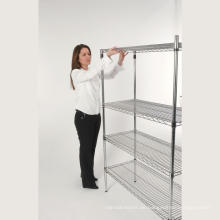 Doppelseitiges verstellbares Lebensmittelgeschäft Display Rack Regal